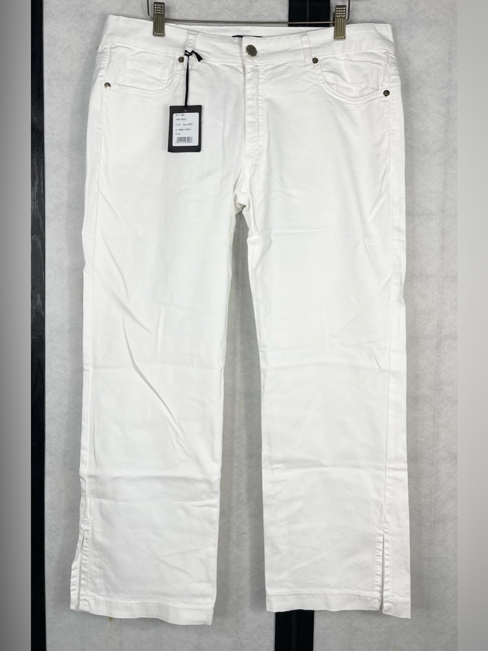 Men's White Straight Jeans - Clean Everyday Straight Leg